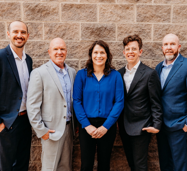 Christian financial planning team portrait